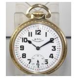 The Ball Company SWISS Pocket Watch Model B, 16s,