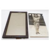 * Eddie Cicotte Signed Photo (1919 Chicago "Black