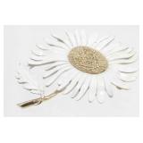 Vintage Pastelli Daisy Brooch