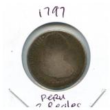 1797 Peru Silver 2 Reales