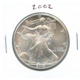 2002 U.S. Silver Eagle ASE - 1 oz Fine Silver