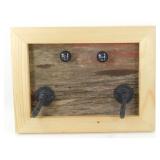 * Shift Knob and Hook Coat and Cap Rack in Frame