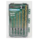 New in Package 6-piece Titanium Drill Bit Set