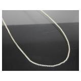 17" Rope Chain Italy 925 - Makers Mark but Hard