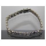 7-1/2" Chain Linked 925 Sterling Silver China