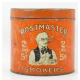 Postmaster Tobacco Tin