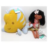 2 NWT Disney Plushes