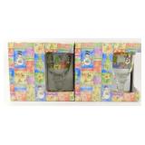 * 2 Sets of Libbey Sets of 4 Gobblets