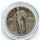 1929 Standing Liberty Silver Quarter