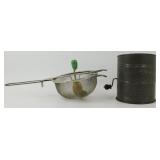 2 Antique Flour Sifters