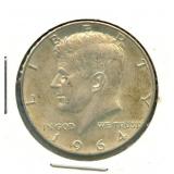 1964-D Kennedy Silver Half Dollar