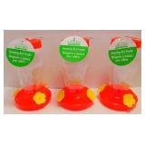 * 3 New Humming Bird  Feeders