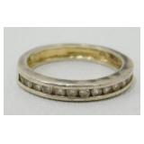 Sterling Silver CZ Ring - 3.17 grams Total