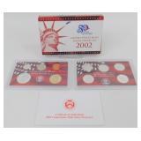 2002-S United States Mint Silver Proof Set - Five