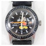 Vintage Bradley Mickey Mouse Dive Watch - Ladies,
