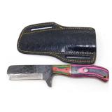 New Carbon Steel Dragon Scale Bull Cutter Knife