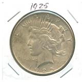 1925 Peace Silver Dollar