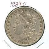 1884-O Morgan Silver Dollar