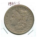 1885-S Morgan Silver Dollar