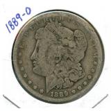 1889-O Morgan Silver Dollar