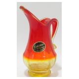 * MCM Amberina Small 5" Pitcher - Kanawha, West