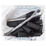 * 1/2" Husky Ratchet with 2 Extensions and