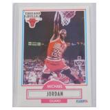 Michael Jordan 1990-91 Fleer Basketball Card -