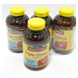 4 New Bottles of Nature Made Triple Omega