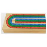 Folding Cribbage Board with Pegs