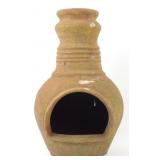 * Clay Chiminea Planter
