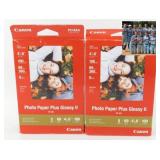 2 Boxes of Canon Pixma Photo Paper Plus Glossy II