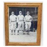 * Framed Picture - Jimmy Foxx, Al Simmons &