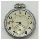 Vintage Illinois 12s Pocket Watch for Repair