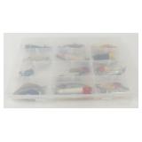 Vintage Lures w/ Plano Tackle Box