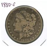 1880-S Morgan Silver Dollar