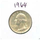 1964 Washington Silver Quarter
