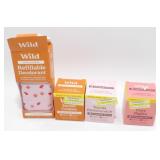 1 Wild Refillable Deodorant Case w/ 6 Refills -