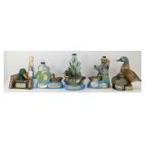 ** 5 Ducks Unlimited Decanters: Blue Winged Teal,
