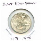 Silver Bicentennial 1776 to 1976 San Francisco