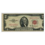 1953-A $2 Red Seal Legal Tender U.S. Note