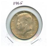 1965 Silver Kennedy Half Dollar