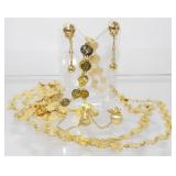 Vintage Fashion Jewelry Set - Lariat Necklace