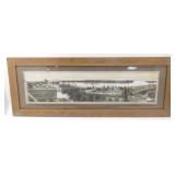 ** Framed Historical Photo of La Crosse, WI
