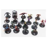 20 Collectible Marvel/DC Heroclix Figures