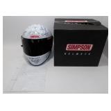 * Autographed Simpson Helmet, Listed Signatures
