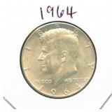 1964 Kennedy Silver Half Dollar