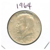 1964 Kennedy Silver Half Dollar