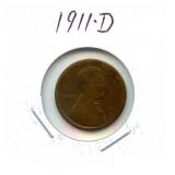 1911-D Lincoln Cent