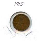 1915 Lincoln Cent