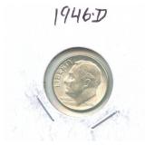 1946-D Roosevelt Silver Dime